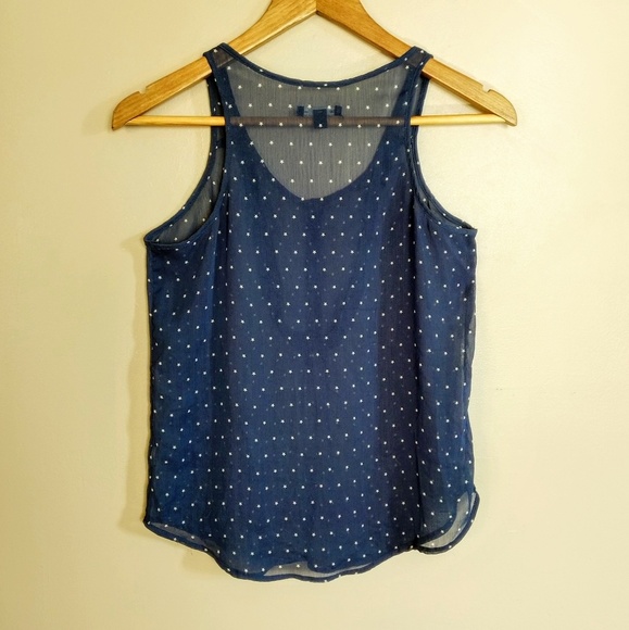 Gap Factory Ruffle Front Tank - Picture 3 of 4